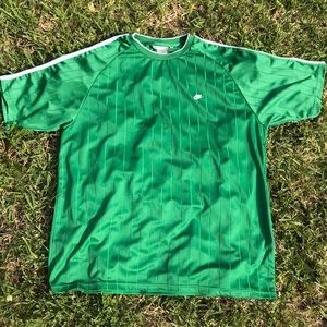 Early 00’s Nike Stripped Green Jersey